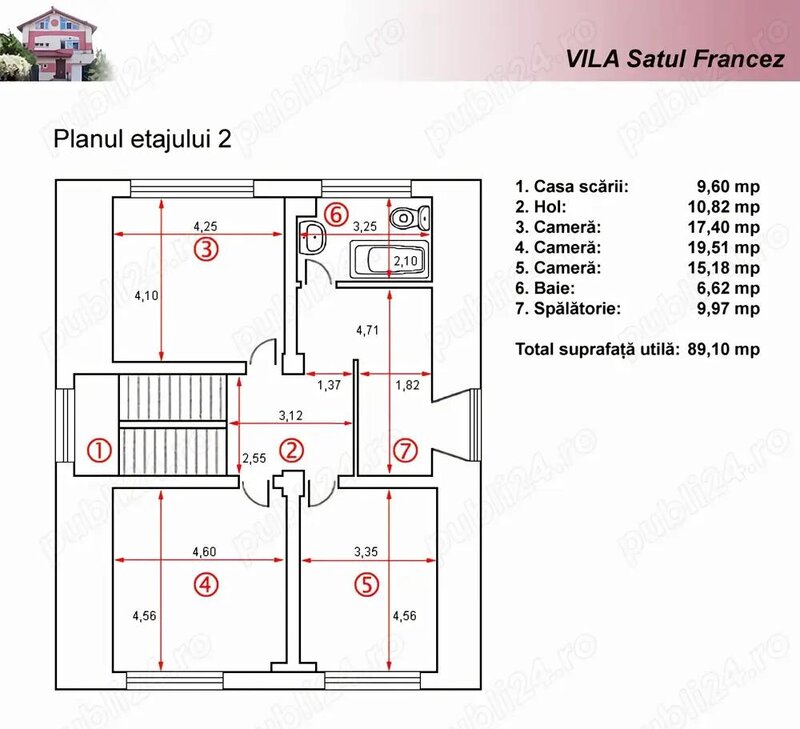 Herastrau, Sat Francez vila 350mp, gradinita, birou, clinica